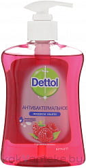 DETTOL Антибактериальное жидкое мыло для рук Деттол с ароматом малины , 250 мл