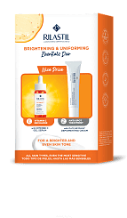 Rilastil Набор: INTENSE C Антиоксидантная гель-сыворотка для сияния кожи с витамином С, 30 мл D-CLAR Депигментирующий крем для ежедневного применения, 40 мл