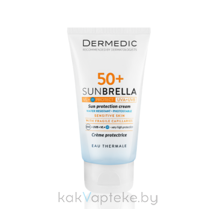 Dermedic SUNBRELLA Ультралегкий флюид SPF 50+ для чувствительной кожи 40 мл