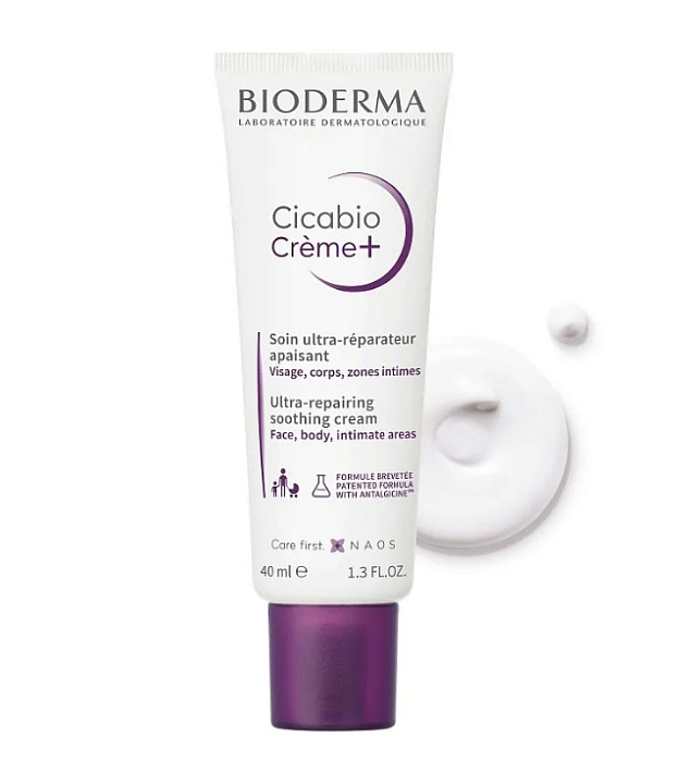 Bioderma Восстанавливающий и успокаивающий крем CICABIO КРЕМ ПЛЮС / CICABIO Creme+, 40 мл