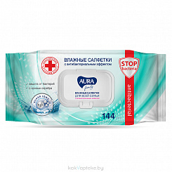 AURA Family Влажные салфетки для всей семьи  144 шт