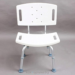 Heiler Стул для душа (со спинкой ВА302/А)