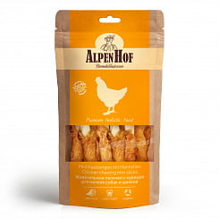 Мясные лакомства AlpenHof Жевательные палочки с курицей  для собак, 50гр
