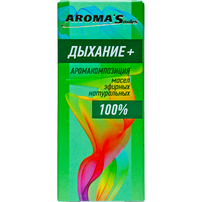 AROMA’Saules Аромакомпозиция эфирных масел водорастворимая "Дыхание+", 30 мл