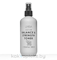 Limba Cosmetics Тоник для кожи головы против перхоти и шелушений Balance & Strength Toner, 300 мл