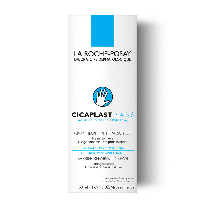 La Roche-Posay Крем-барьер для рук CICAPLAST Barrier Repairing Cream (восстанавливающий) 50мл
