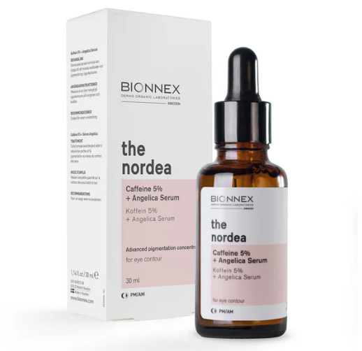 Bionnex THE NORDEA Сыворотка для контура глаз Кофеин 5% + Ангелика 30 мл