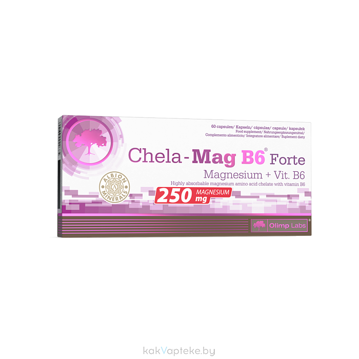 Хела Маг В6 Форте, БАД капсулы №60