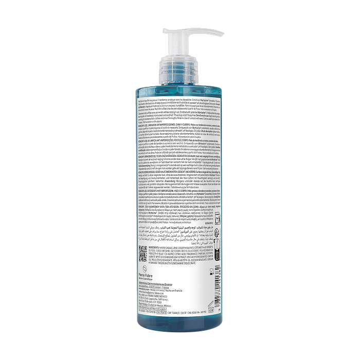 DUCRAY KERACNYL CLEANSING GEL Очищающий пенящийся гель для лица и тела (для детей и взрослых) 400 мл