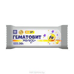 Гематовит железо + плитка 30г