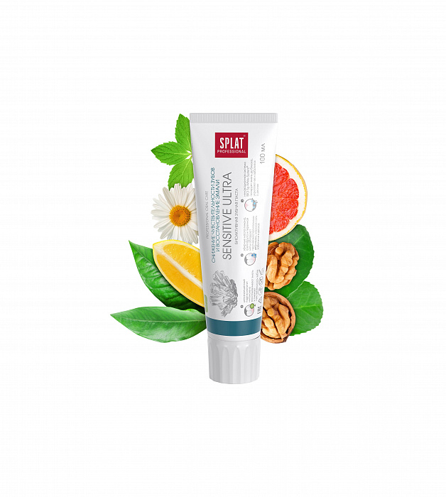 SPLAT Professional Зубная паста SENSITIVE ULTRA/СЕНСЕТИВ УЛЬТРА 100 мл