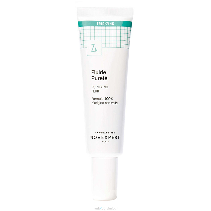 Novexpert Trio-zinc Очищающий флюид, 30 мл