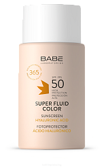 LABORATORIOS ВАВЕ Супер флюид с тонирующим эффектом SPF50 / SUPER FLUID COLOR SUNSCREEN SPF50 50мл
