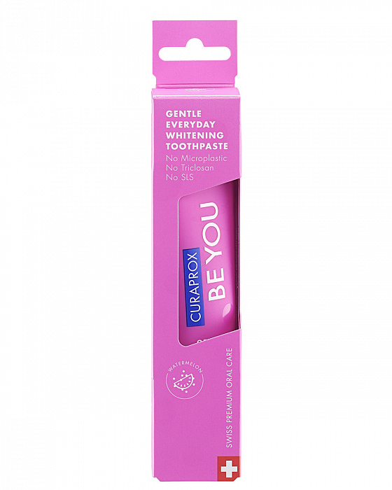 Curaprox BE YOU Зубная паста candy lover, 60 ml (розовая)