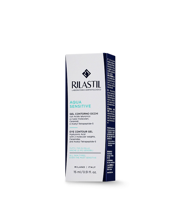 RILASTIL AQUA SENSITIVE Гель для контура глаз 15 мл