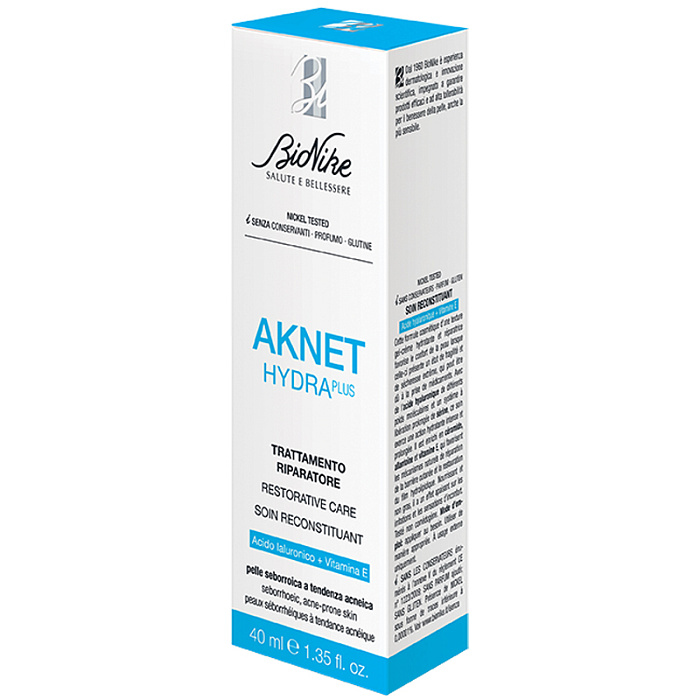 BioNike Крем для лица AKNET HYDRA plus restorative care, 40 мл