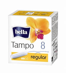 Tampo bella regular Тампоны женские гигиенические без аппликатора premium comfort, 8 шт