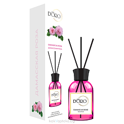 Gamma D'ORO Аромадиффузор для дома Дамасская роза 100 мл DAMASCUS ROSE