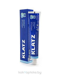 KLATZ Зубная паста LIFESTYLE Бережное отбеливание 75 мл