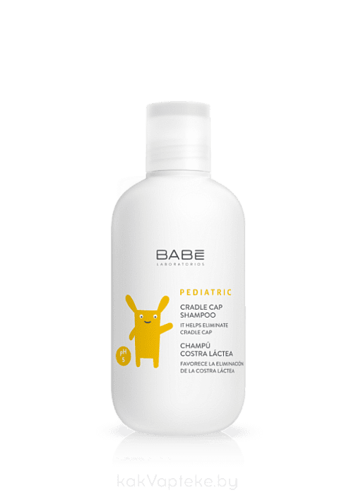 "LABORATORIOS  BABE" Шампунь от себорейных корочек / Cradle cap shampoo 200 мл