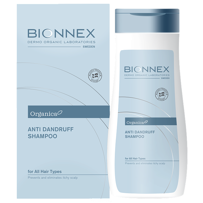Bionnex Organica Шампунь против перхоти для всех типов волос, 300мл