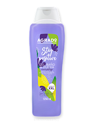 AGRADO Гель для ванны и душа Stay Positive Дикая ежевика, 1250мл
