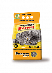 SUPER BENEK Гигиенический наполнитель  для кошачьих туалетов SB Стандарт Натуральный, 5л
