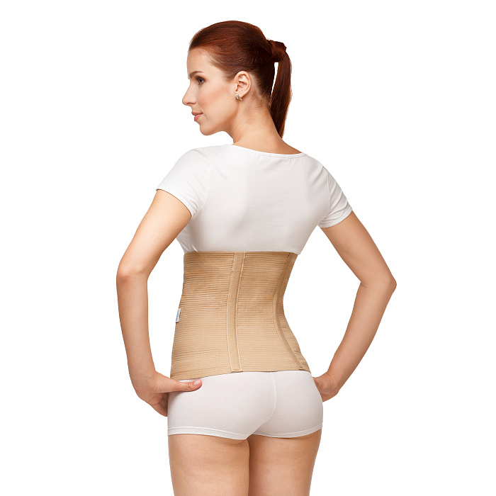 Бандаж послеоперационный эластичный размер 2 модель 1706 бежевый