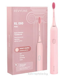 Revyline RL 060 Зубная щетка электрическая (розовая  7059)