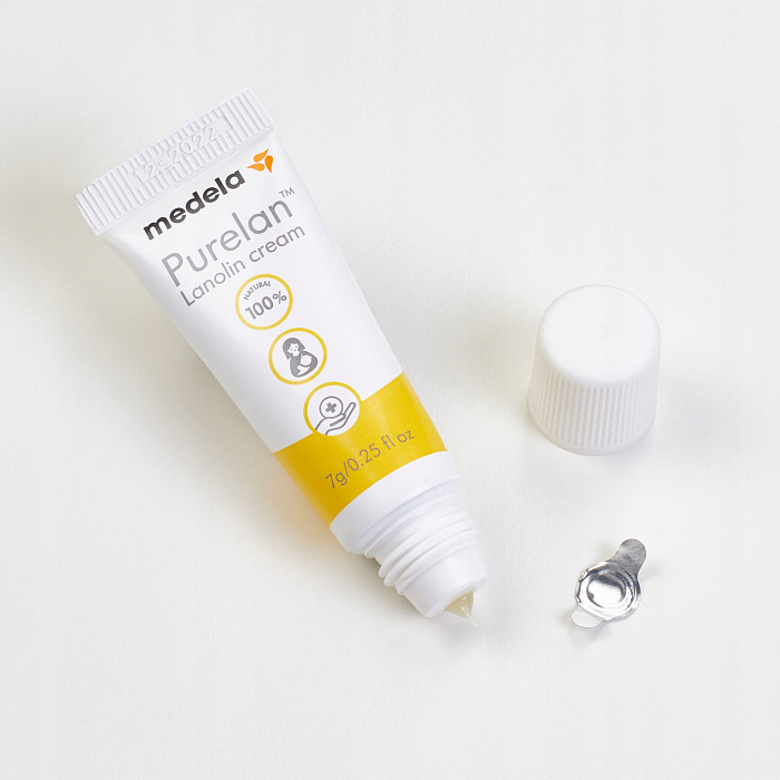 Medela Purelan™ Ланолиновый крем (средство для гигиенического ухода за сосками кормящих матерей и косметического ухода за кожей), 7 гр