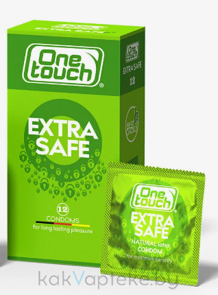 One Touch Extra Safe Презервативы, 12 шт