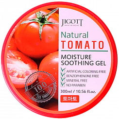 Jigott Natural Увлажняющий успокаивающий гель  с экстрактом томата, 300 мл