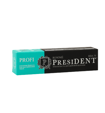 PRESIDENT PROFI Зубная паста Renome (75 RDA), 50 мл