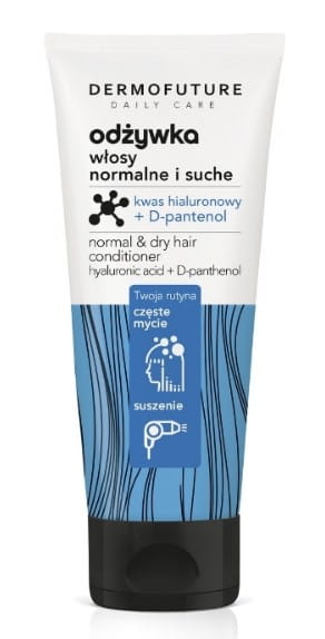DermoFuture Daily Care Кондиционер для нормальных и сухих волос с гиалуроновой кислотой и Д-пантенолом 250 мл