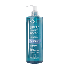 DUCRAY KERACNYL Очищающий гель для лица и тела 400 мл