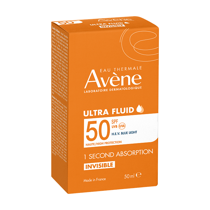 AVENE Ультралегкий солнцезащитный флюид НЕВИДИМЫЙ SPF50 50 мл