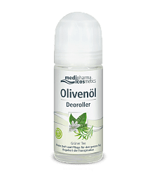 Olivenol Medipharma cosmetics Дезодорант роликовый Зеленый чай 50мл