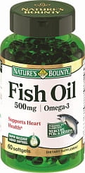 Рыбий жир 500 мг Омега-3, БАД капс.№ 60