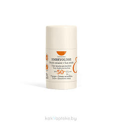 Laboratoires EMBRYOLISSE Солнцезащитный стик для лица и чувствительных зон SPF 50+ для детей от 3 лет и взрослых, 15 г