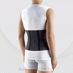 Изделия медицинские эластичные: устройства функциональные ортопедические специальные: бандаж послеоперационный ELAST 9901 AIR  (Черный размер 5)