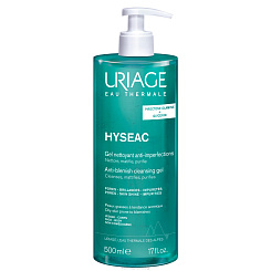 Uriage Гель очищающий для лица Исеак / HYSEAC GEL NETTOYANT  500 мл