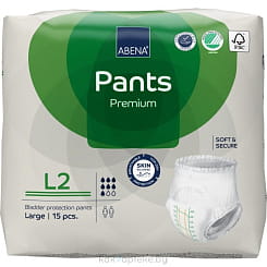 Abena Pants Premium Подгузники-трусики для взрослых L2, 15 шт