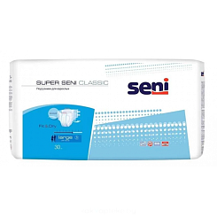 Super Seni Classic large Подгузники для взрослых 30 шт