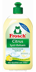 FROSCH (Фрош) Бальзам для мытья посуды Цитрус, 500 мл