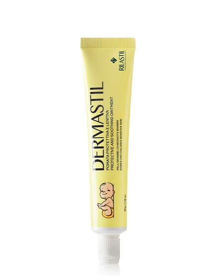 Rilastil DERMASTIL Защитный и успокаивающий крем для младенцев и детей с чувствительной кожей, 50 г