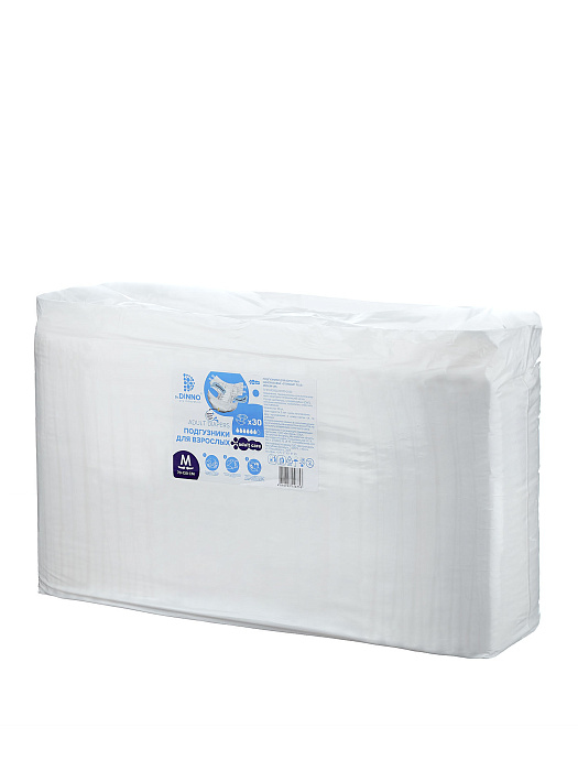 Dr.Dinno Standart Plus Подгузники для взрослых одноразовые  M 30 шт