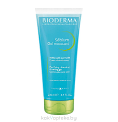 Bioderma Гель для лица очищающий Sebium 200 мл