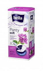 Bella Panty Soft verbena Прокладки женские ежедневные гигиенические (1 кл., с экстр.вербены) 20 шт