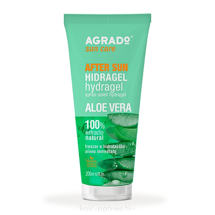 AGRADO Гидрогель после загара Алоэ Вера / Hydragel After Sun Aloe Vera, 200мл