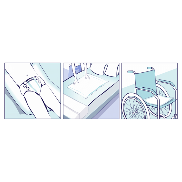 Seni soft Basic Пеленки одноразовые (впитывающие) 90х60 30 шт